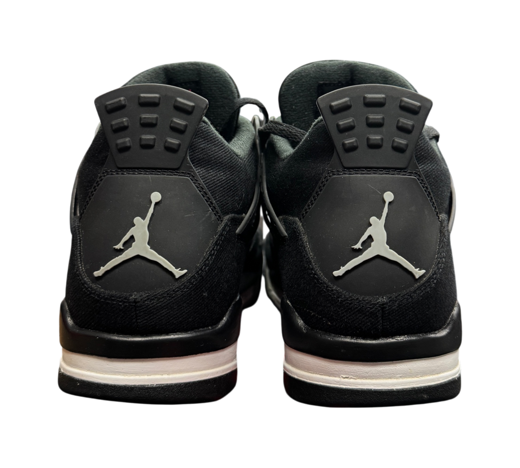 *USED* Jordan 4 "Black Canvas" DH7138-006