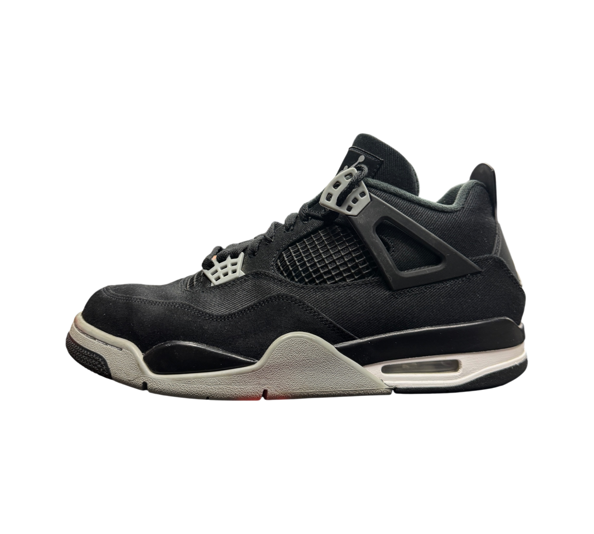 *USED* Jordan 4 "Black Canvas" DH7138-006
