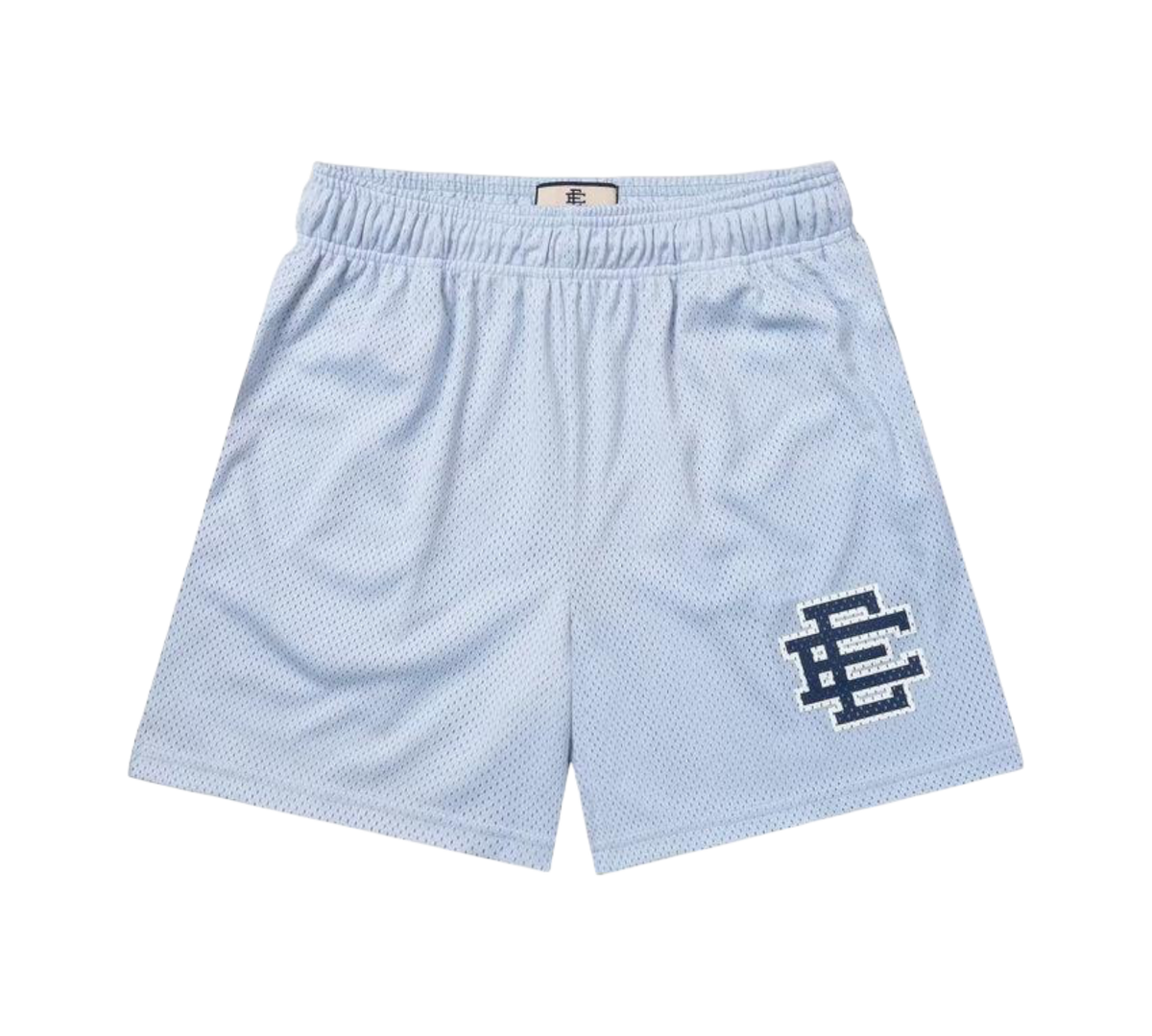 Eric Emanuel Shorts "Light Blue/Navy"