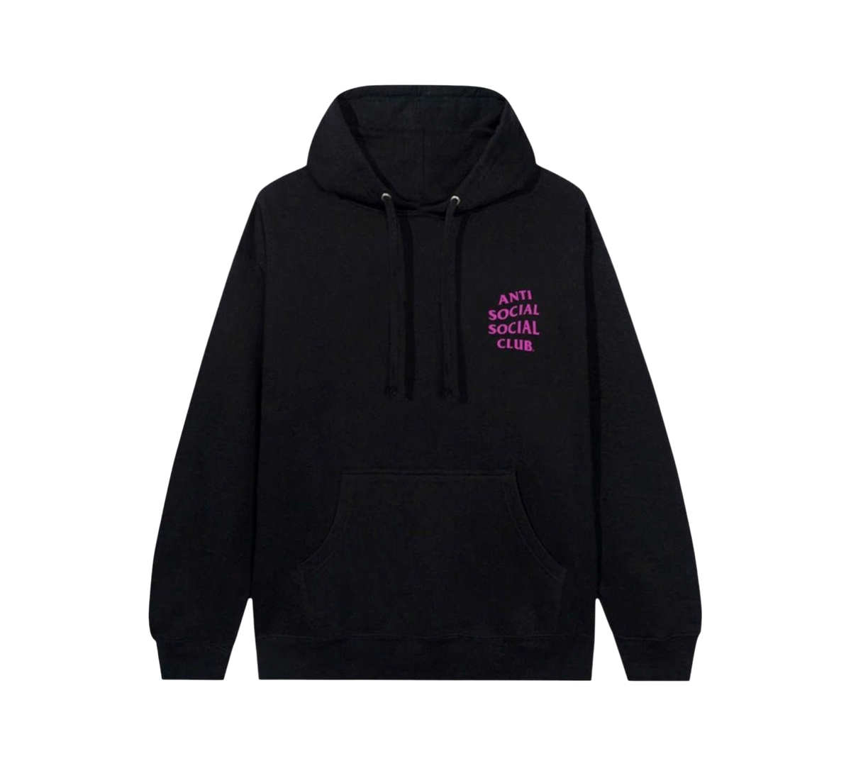Anti Social Social Club Hoodie "Black Bubblegum"