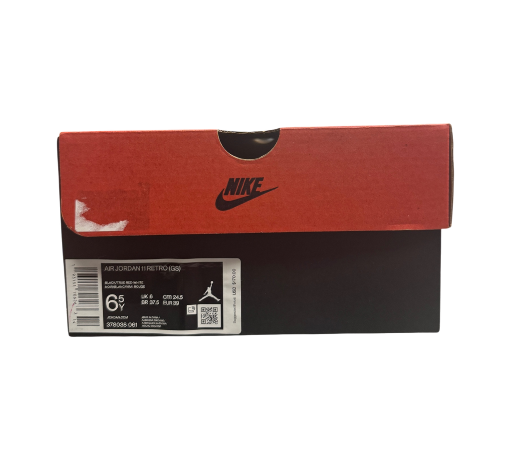 *USED* Jordan 11 GS "Bred 2018" 378038-061