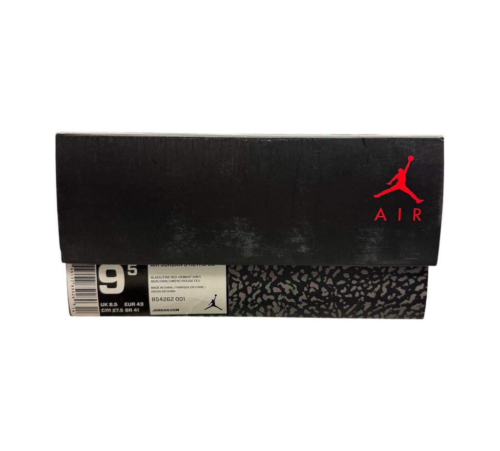 *USED* Jordan 3 "2018 Black Cement" 854262-001