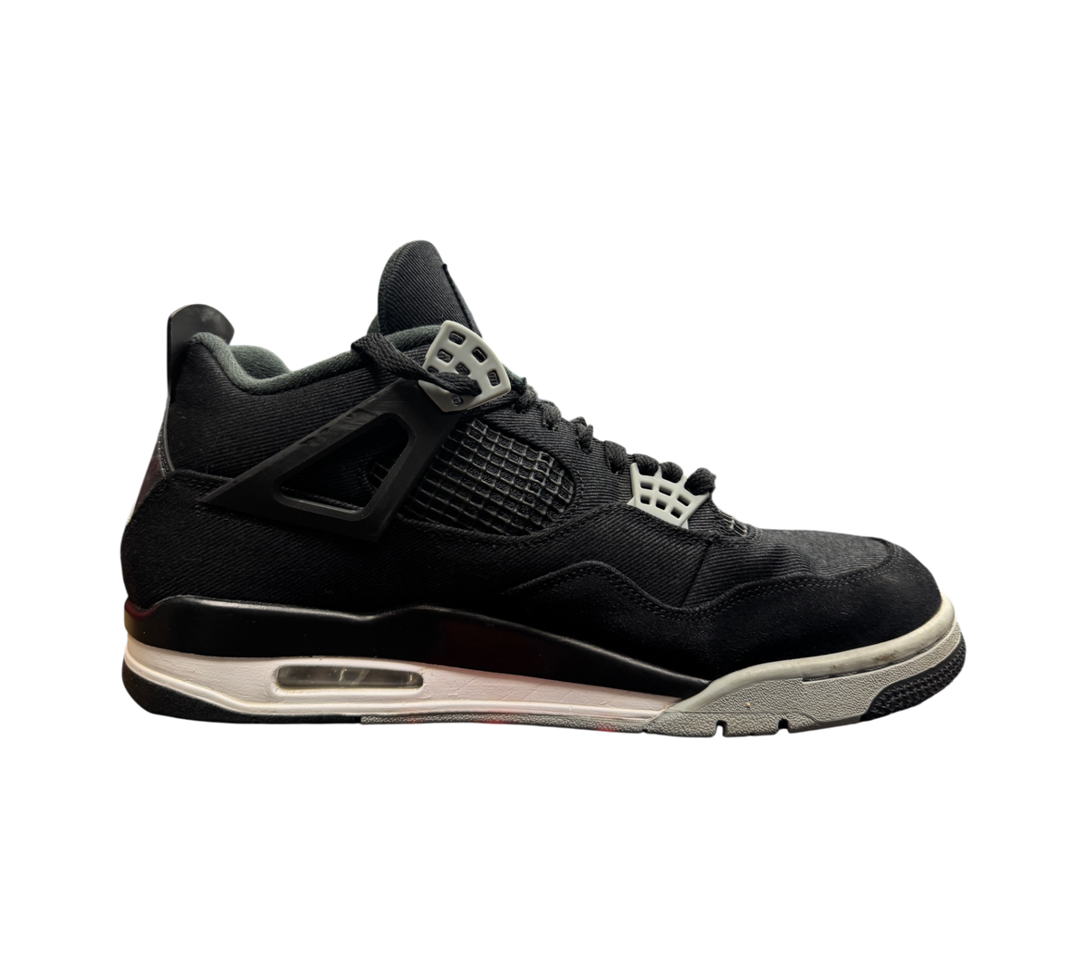 *USED* Jordan 4 "Black Canvas" DH7138-006