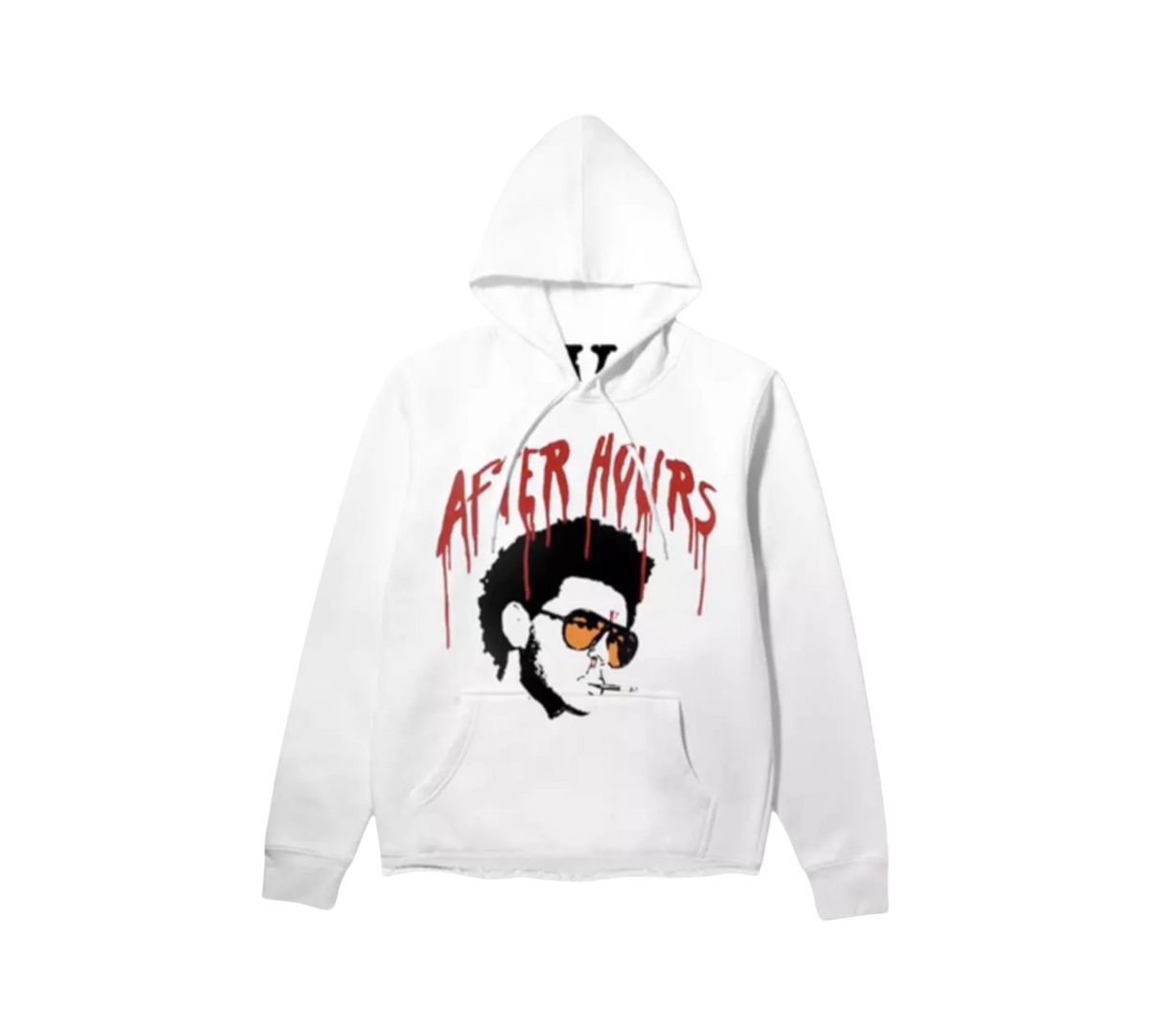 VLONE Hoodie "White The Weeknd Bat Country"