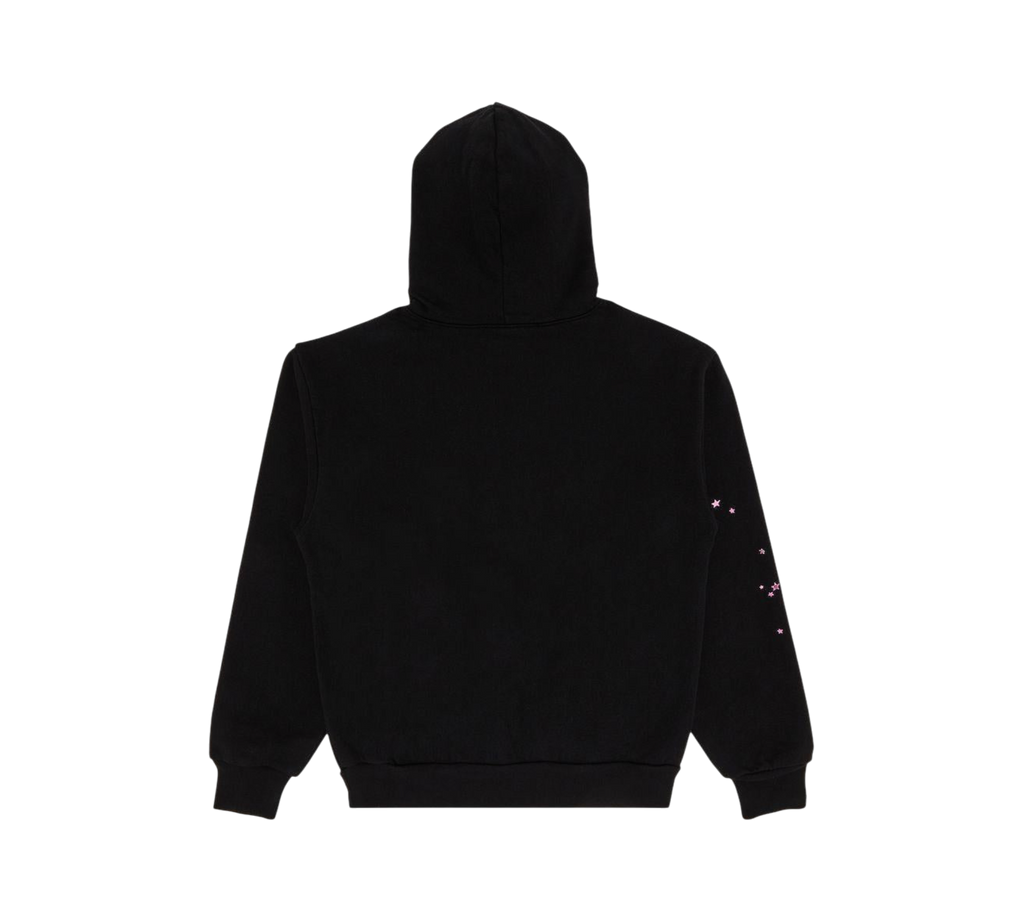Sp5der Hoodie "Angel Number Black"