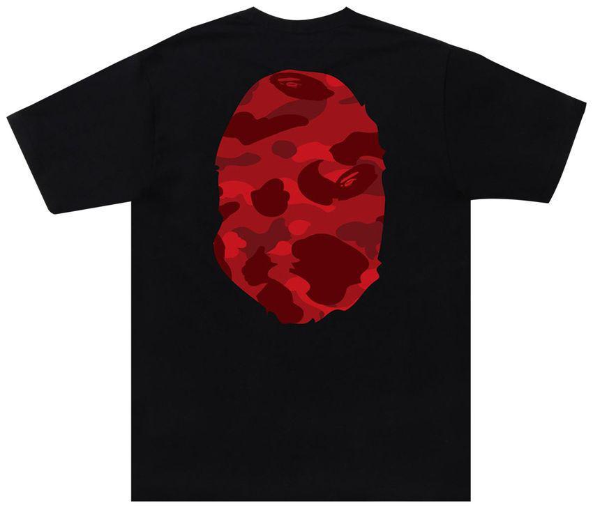 Bape T-Shirt "Color Camo Red"