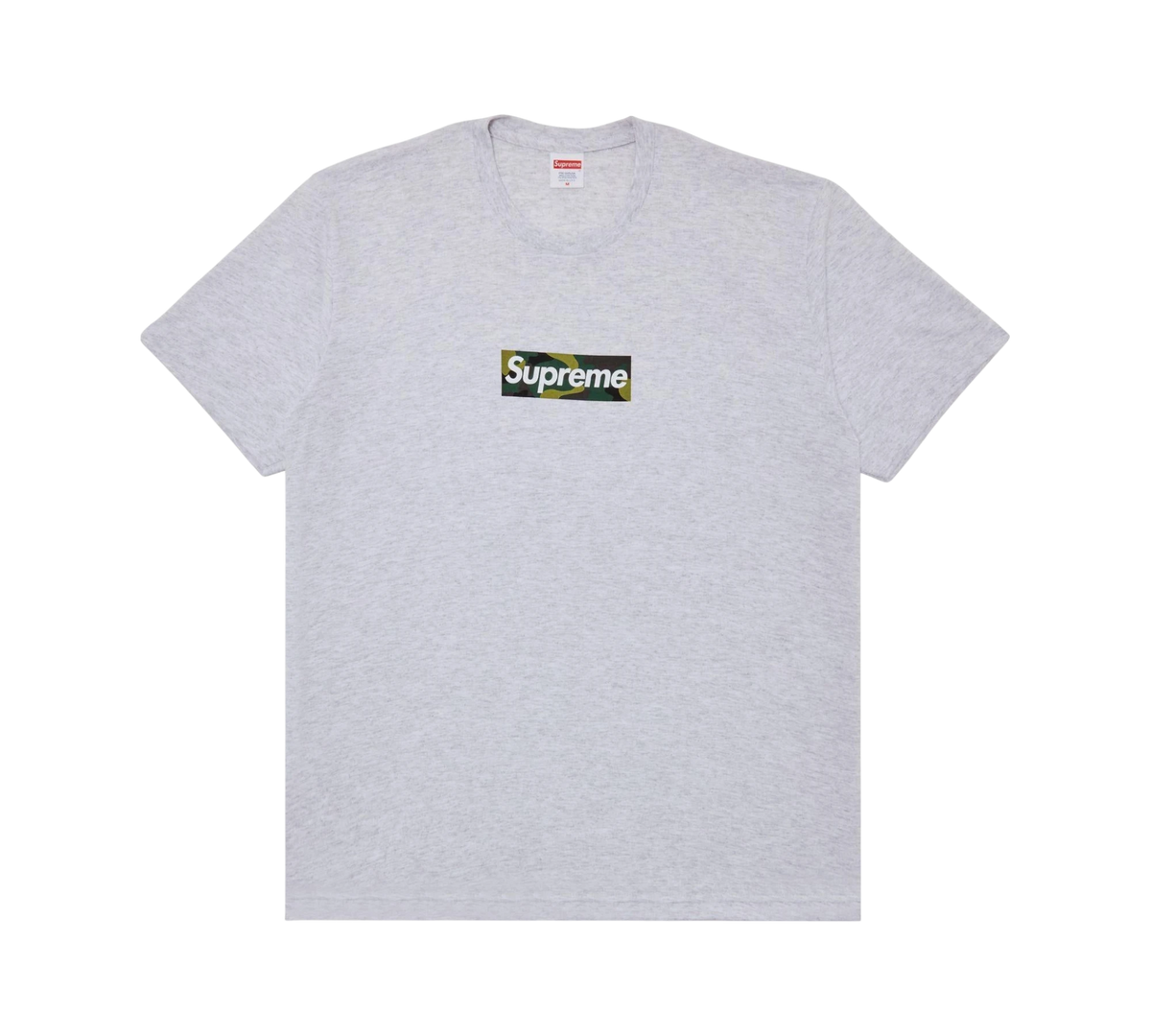 Supreme T-Shirt "Camo Box Logo Ash Grey Tee"