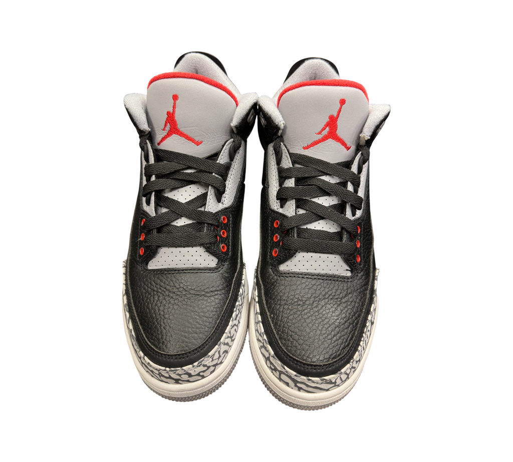 *USED* Jordan 3 "2018 Black Cement" 854262-001