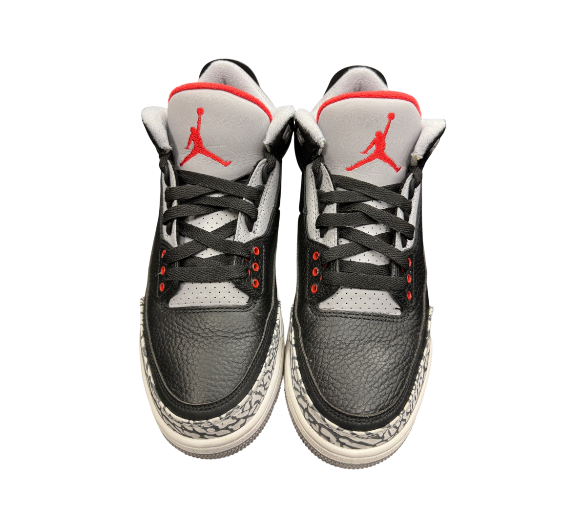 *USED* Jordan 3 "2018 Black Cement" 854262-001