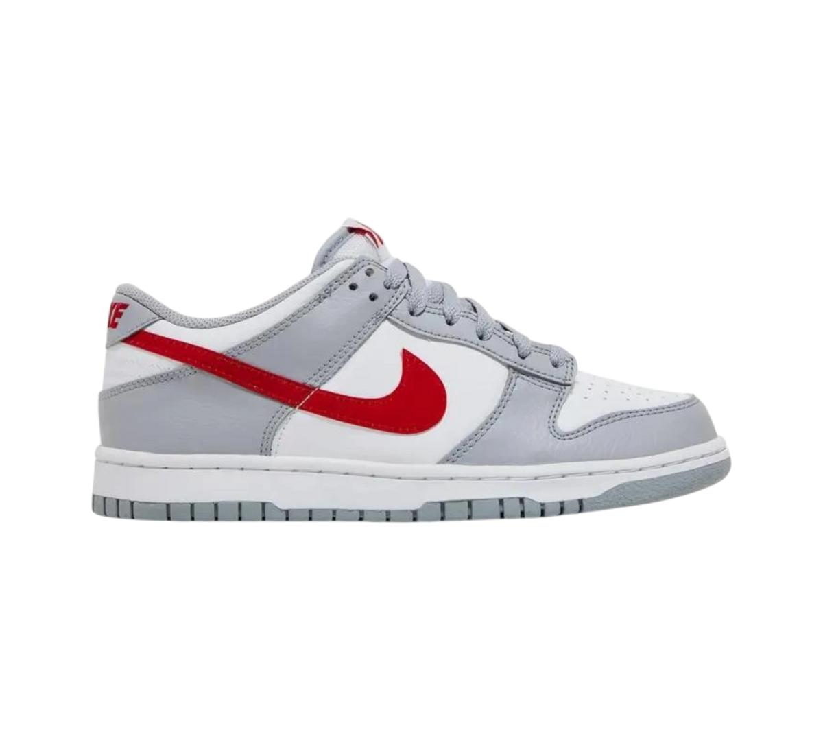 Nike Dunk Low GS "Wolf Grey University Red" DV7149-001