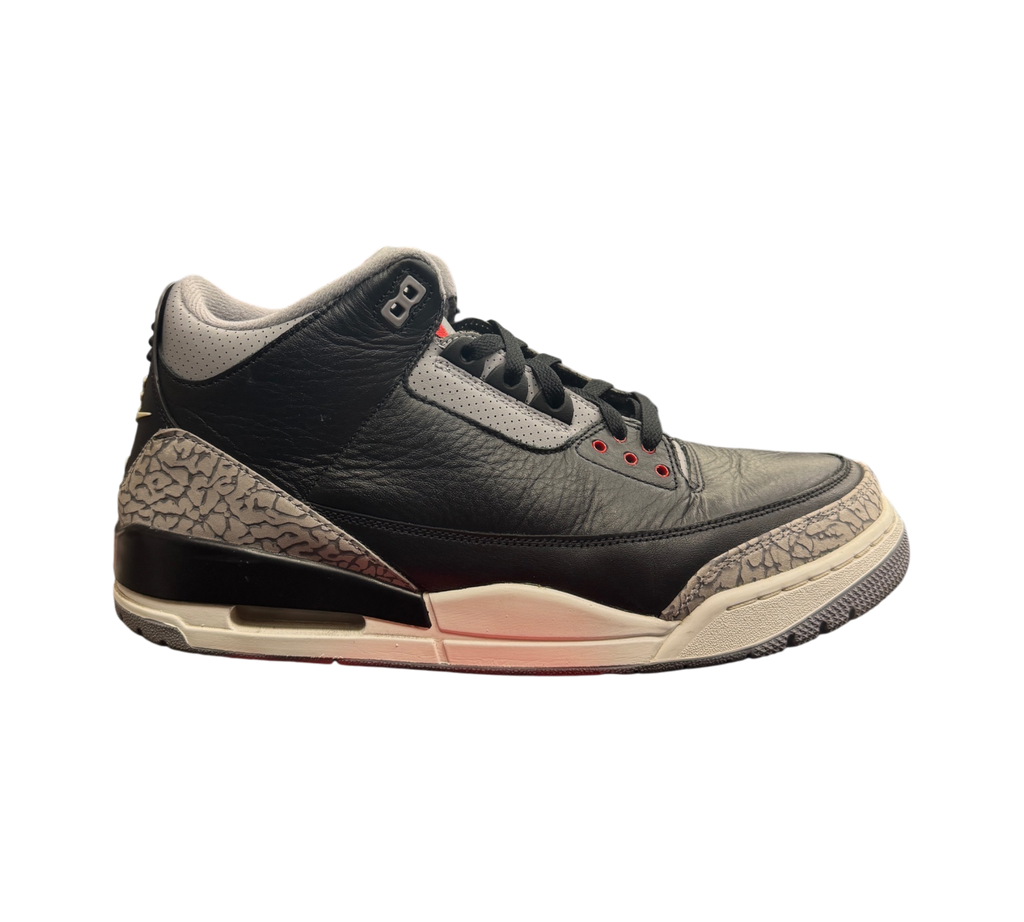 *USED* Jordan 3 "Black Cement" DN3707-010
