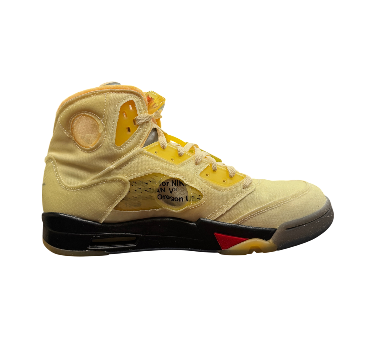 *USED* Off-White Jordan 5 "Sail" DH8565-100
