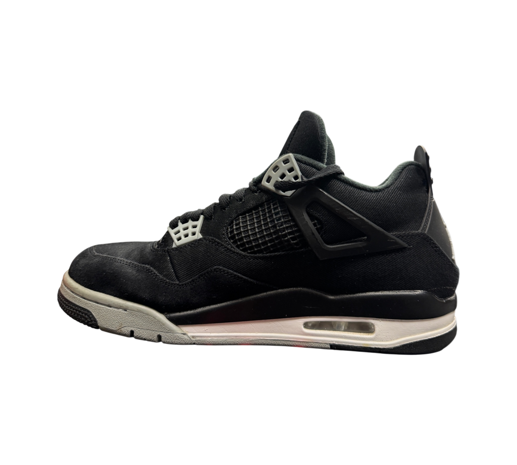*USED* Jordan 4 "Black Canvas" DH7138-006