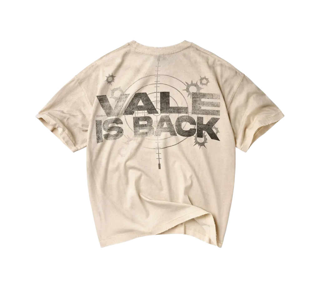 Vale "Vale Is Back" Tan Tee