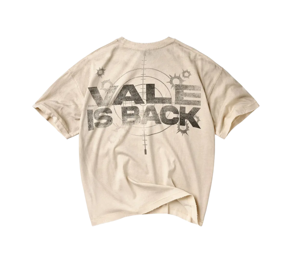 Vale "Vale Is Back" Tan Tee