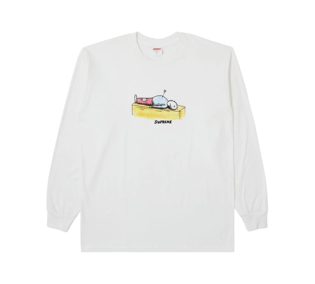 Supreme L/S T-Shirt "Neil Blender White"