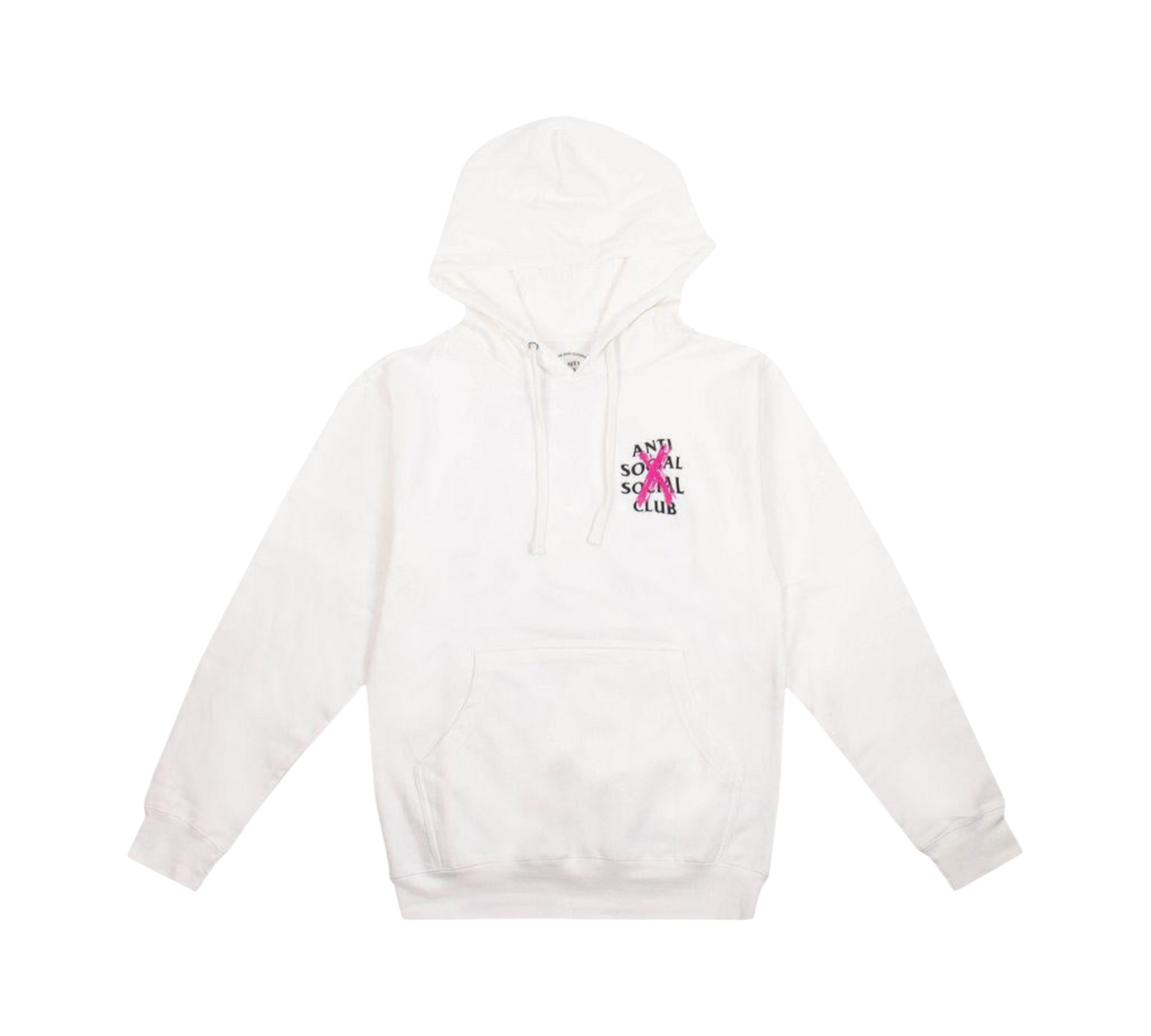 Anti Social Social Club Hoodie "White Cancelled"
