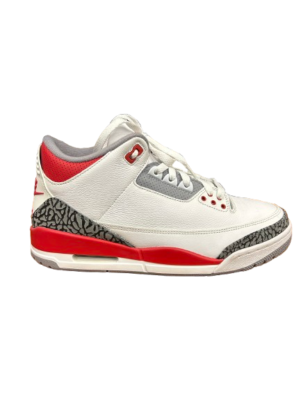 *USED* Jordan 3 "Fire Red" DN3707-160