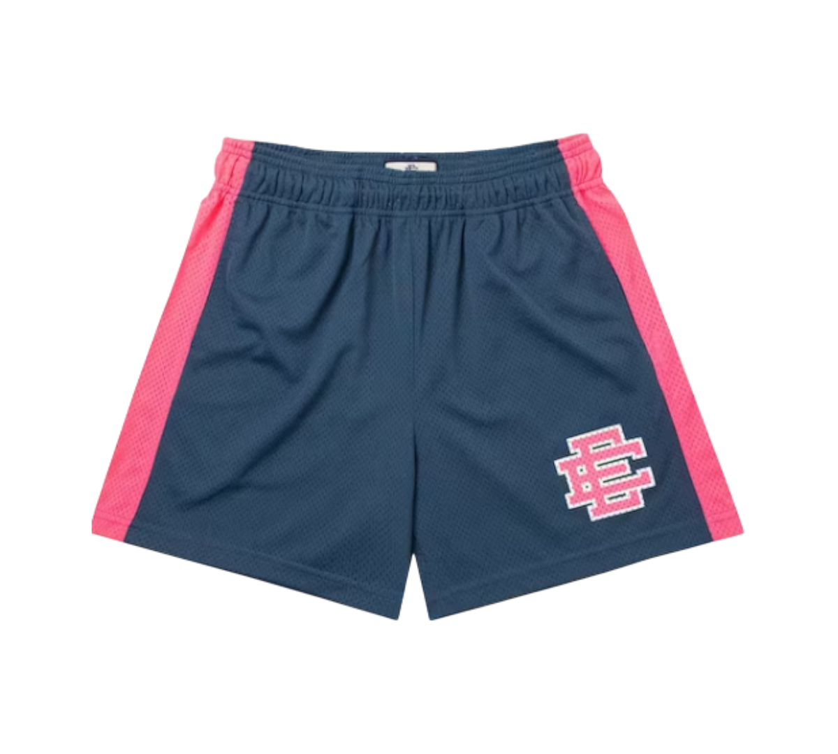 Eric Emanuel Shorts "Navy Pink Stripe"