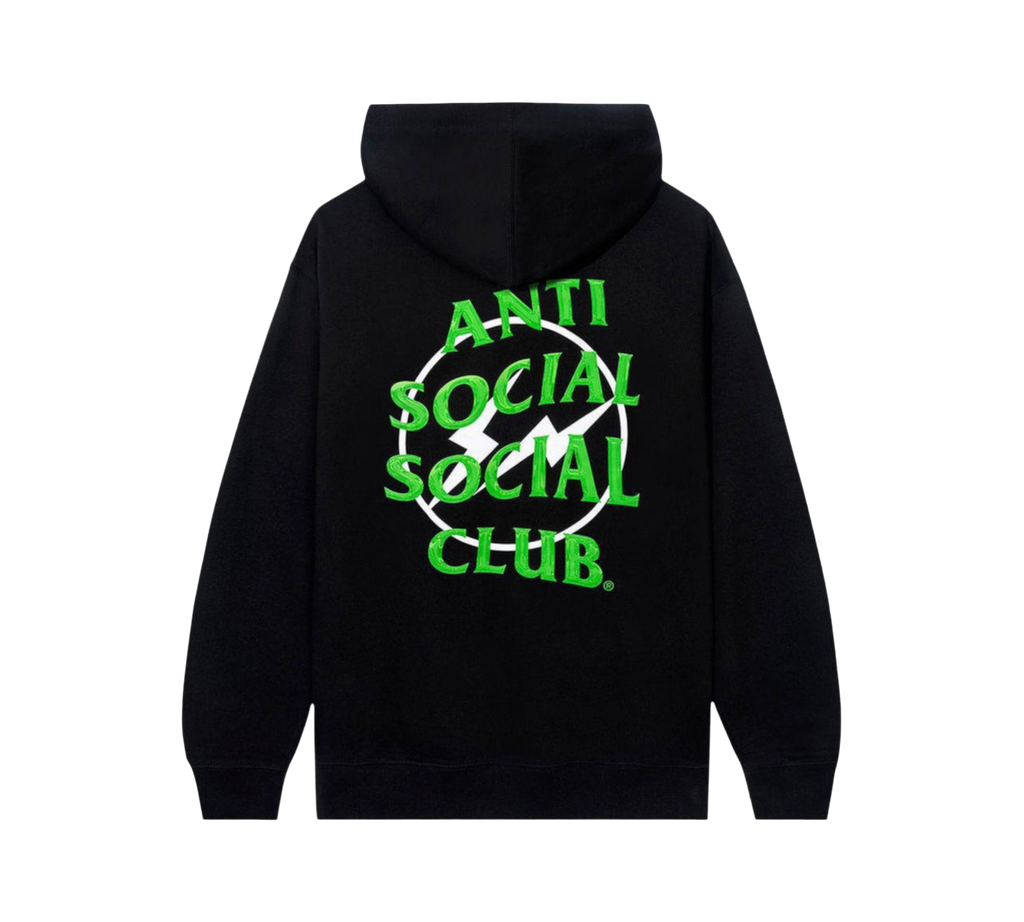 Anti Social Social Club Hoodie "Green Fragment Precious Petals"