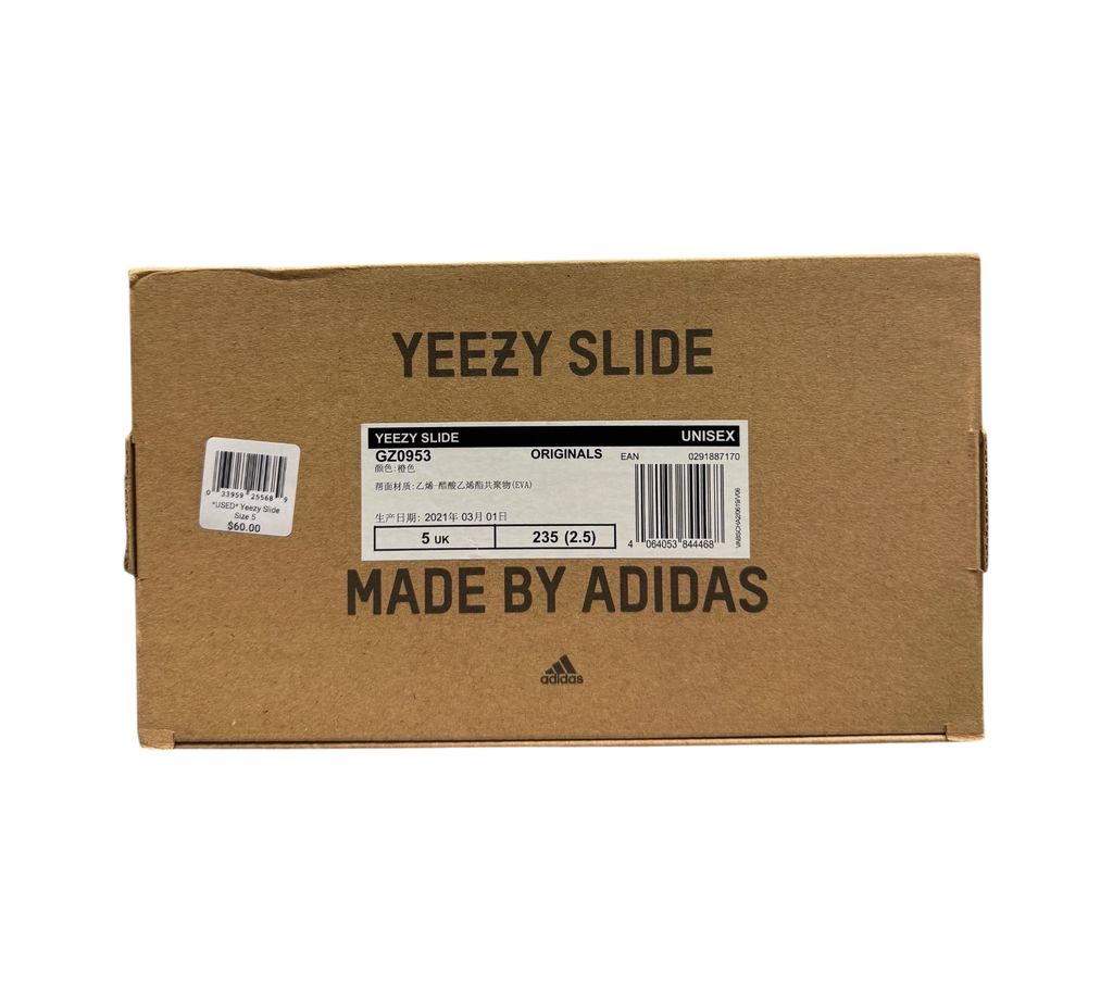 *USED* Yeezy Slide "Enflame Orange" GZ0953