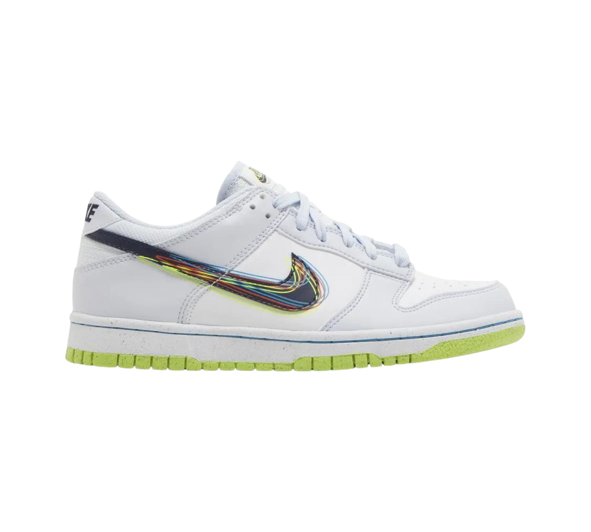 Nike Dunk Low GS "3D Swoosh Grey"  DV3478-100