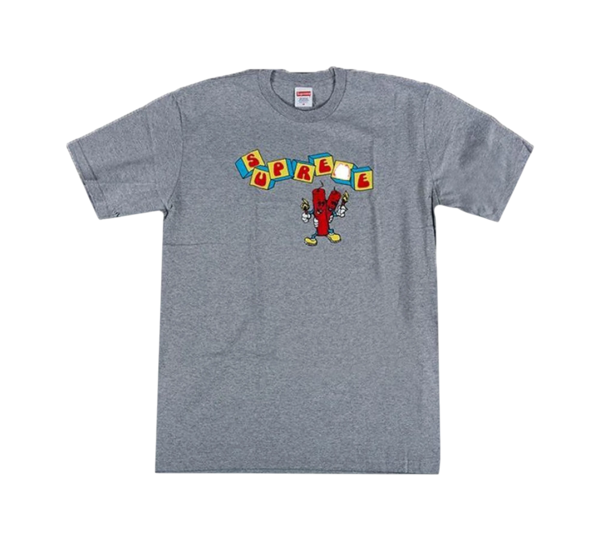 Supreme T-Shirt "Dynamite Heather Grey Tee"