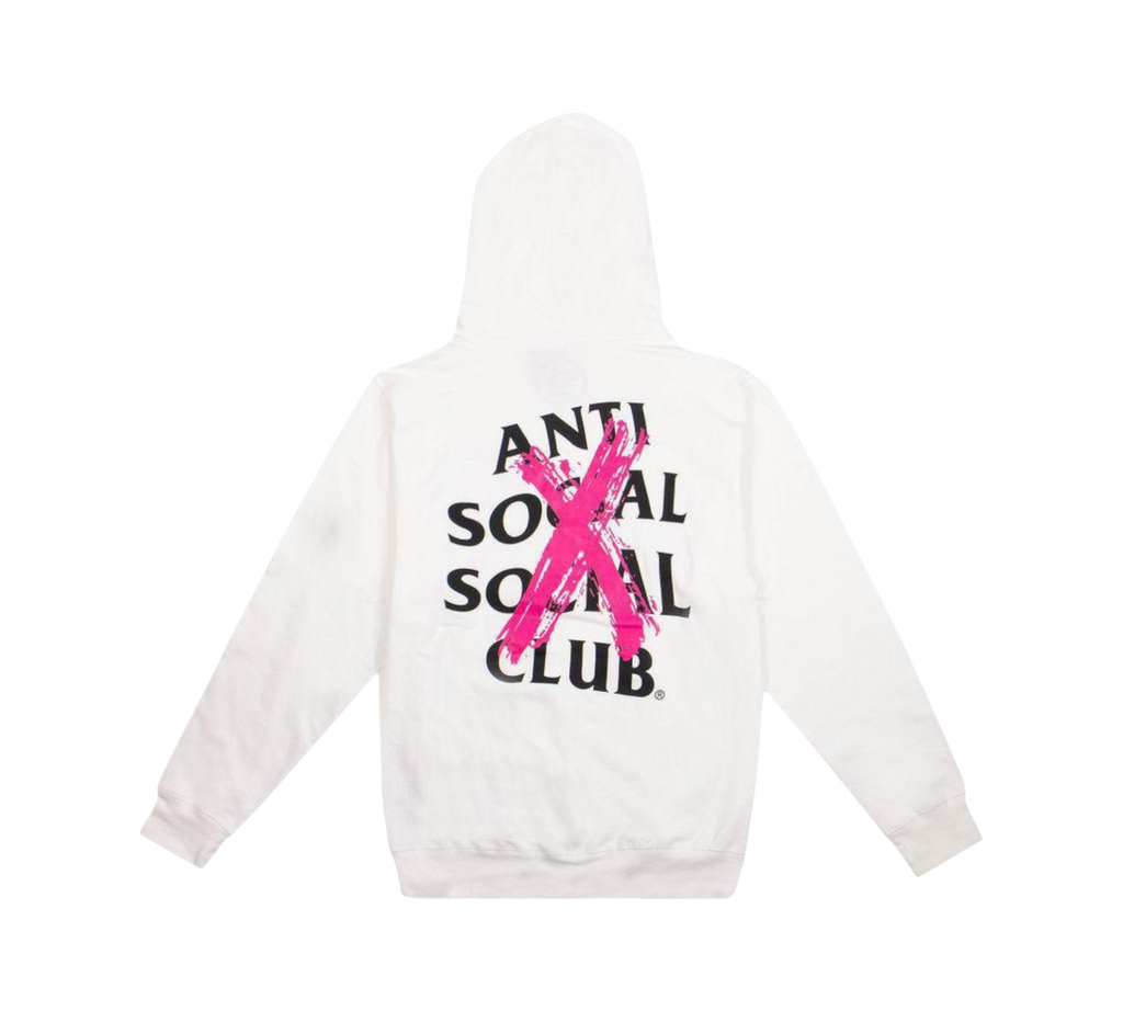 Anti Social Social Club Hoodie "White Cancelled"