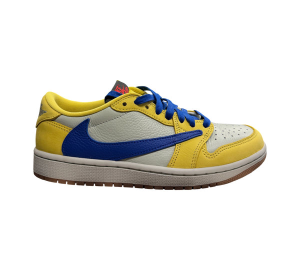 *USED* Jordan 1 Low Travis Scott "Canary" DZ4137-700