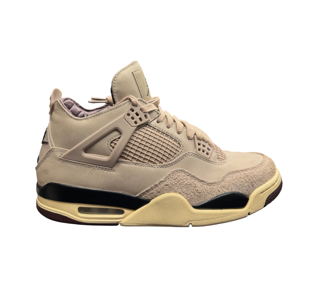 Genesis Boutique Jordan 4 Retro A Ma Maniere sneaker in muted beige with textured suede and smooth leather panels