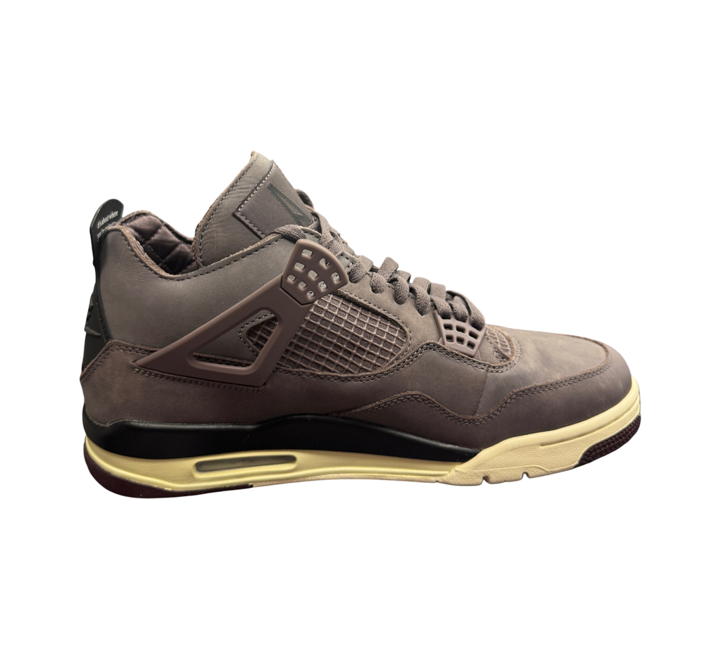 Genesis Boutique used Jordan 4 A Ma Maniere Violet Ore sneakers in premium dark purple nubuck with cream midsole