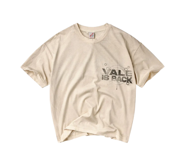 Vale "Vale Is Back" Tan Tee