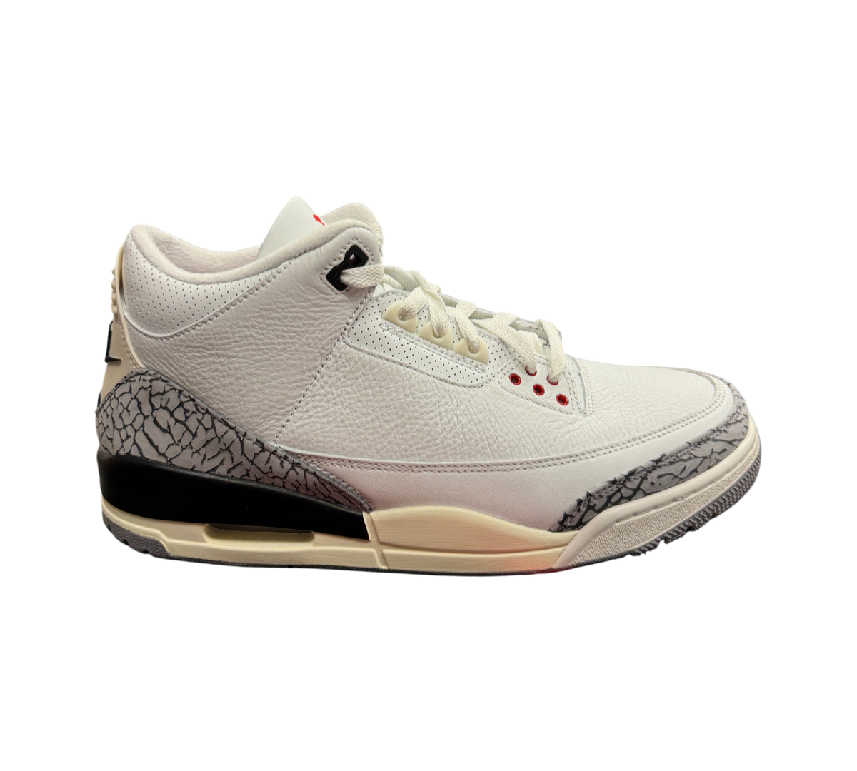 *USED* Jordan 3 "White Cement Reimagined" DN3707-100