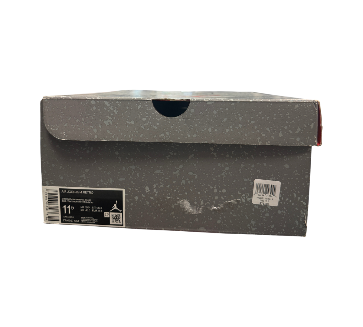 *USED* Jordan 4 "Infrared" DH6927-061